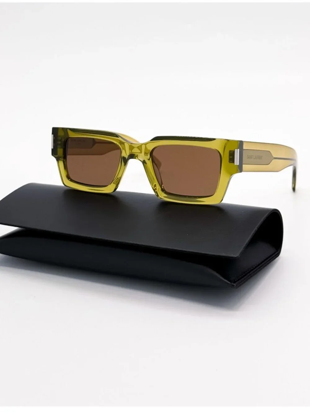 New Saint Laurent Square Unisex Sunglasses SL572 008
